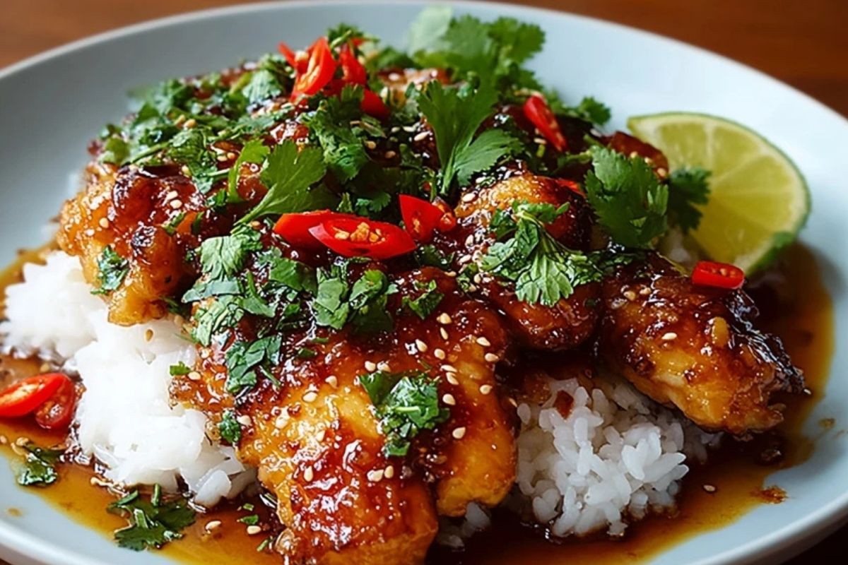 Sweet And Spicy Thai Chicken