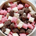 Sweet & Easy Neapolitan Puppy Chow Snack Mix