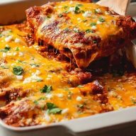 Beef Enchiladas With Red Sauce