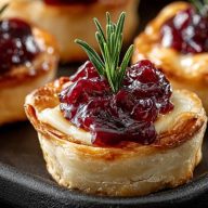 Cranberry Brie Bites