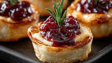 Cranberry Brie Bites