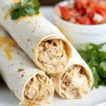 Crockpot Chicken Taquitos