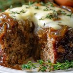 Crockpot French Onion Meatloaf