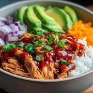 Delicious Low Carb BBQ Chicken Bowl