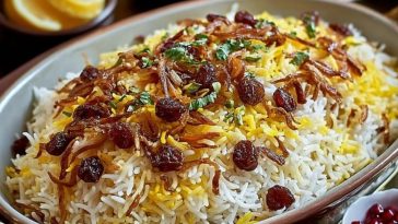 Delicious Persian Jeweled Rice