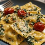 Dreamy Creamy Tuscan Ravioli