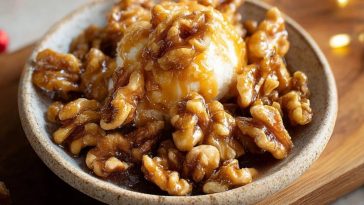 Festive Toffee Candied Walnuts