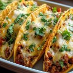 Oven Baked Cheesy Tacos