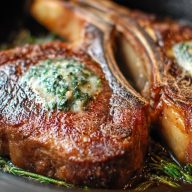 Pan Seared Ribeye Steak