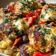 Quick Mediterranean Chicken Casserole