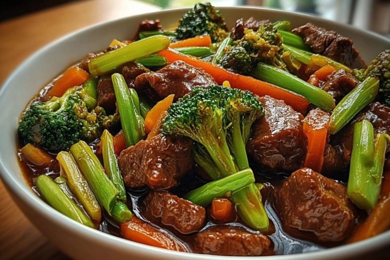 Quick Savory Beef Stir Fry