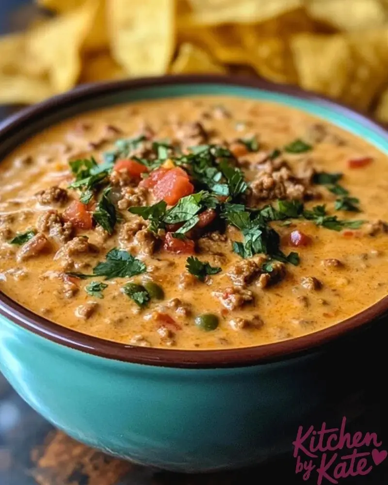 Cheesy Rotel Ranch Queso Cheesy Rotel Ranch Queso