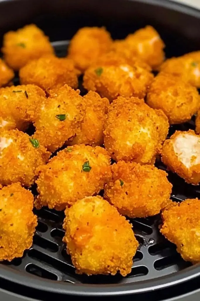 Air Fryer Crispy Buffalo Ranch Chicken Bites