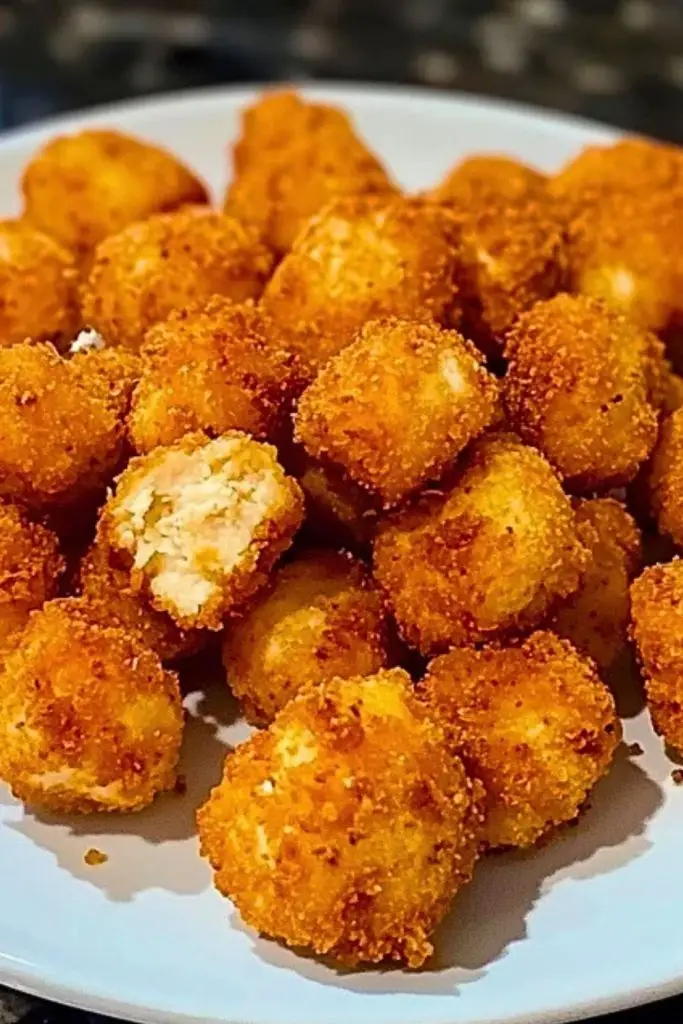 Air Fryer Crispy Buffalo Ranch Chicken Bites
