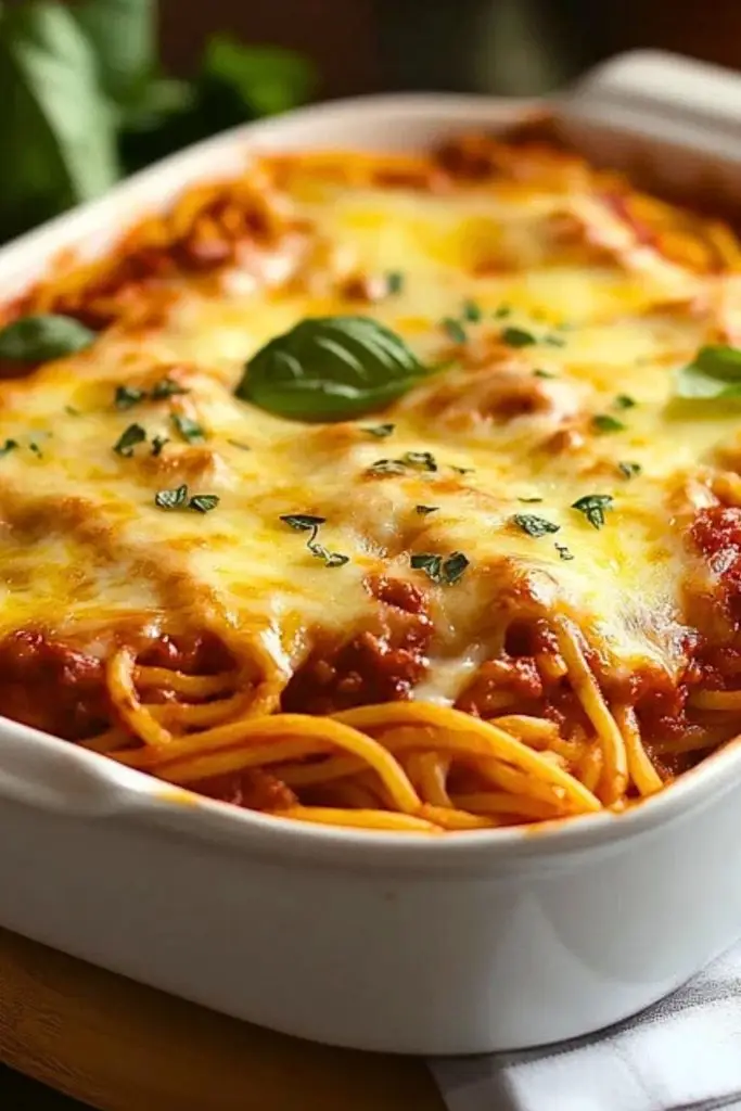 Authentic Italian-Style Spaghetti Bake Recipe Authentic Italian-Style Spaghetti Bake Recipe