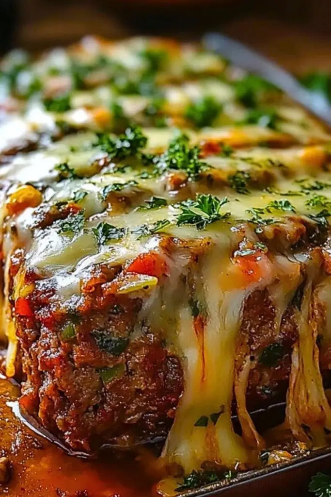 Effortless Philly Cheesesteak Meatloaf