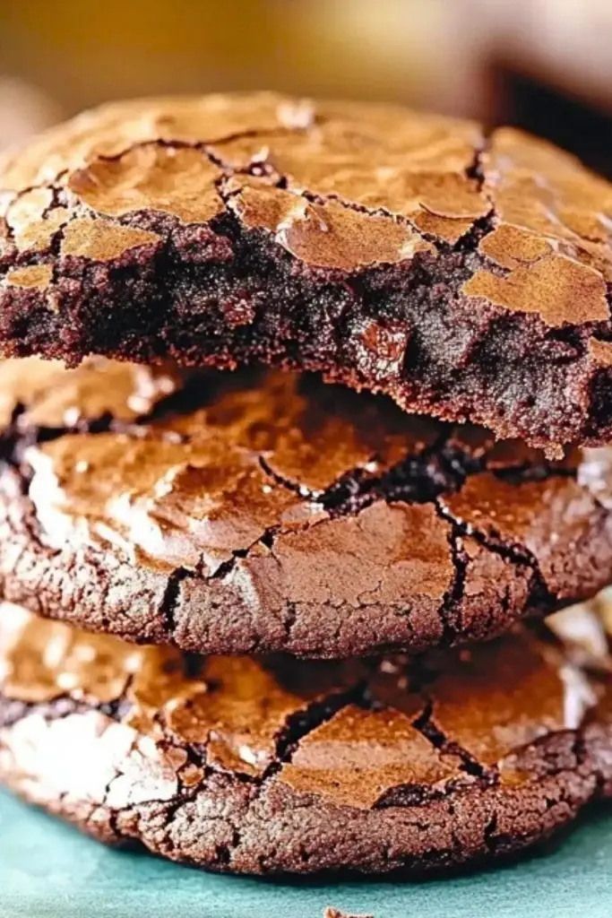 Quick and Easy Fudgy Chocolate Brownie Cookies