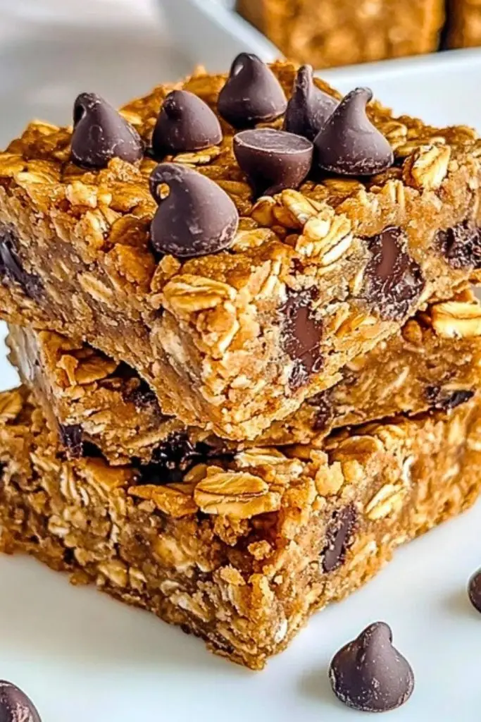 Quick and Simple Oatmeal Peanut Butter Chocolate Chip Bars Quick and Simple Oatmeal Peanut Butter Chocolate Chip Bars