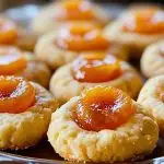 Simple Apricot Cream Cheese Thumbprint Cookies Simple Apricot Cream Cheese Thumbprint Cookies