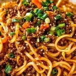 Simple Asian Ground Beef Noodles Recipe Ready in Minutes