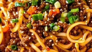 Simple Asian Ground Beef Noodles Recipe Ready in Minutes
