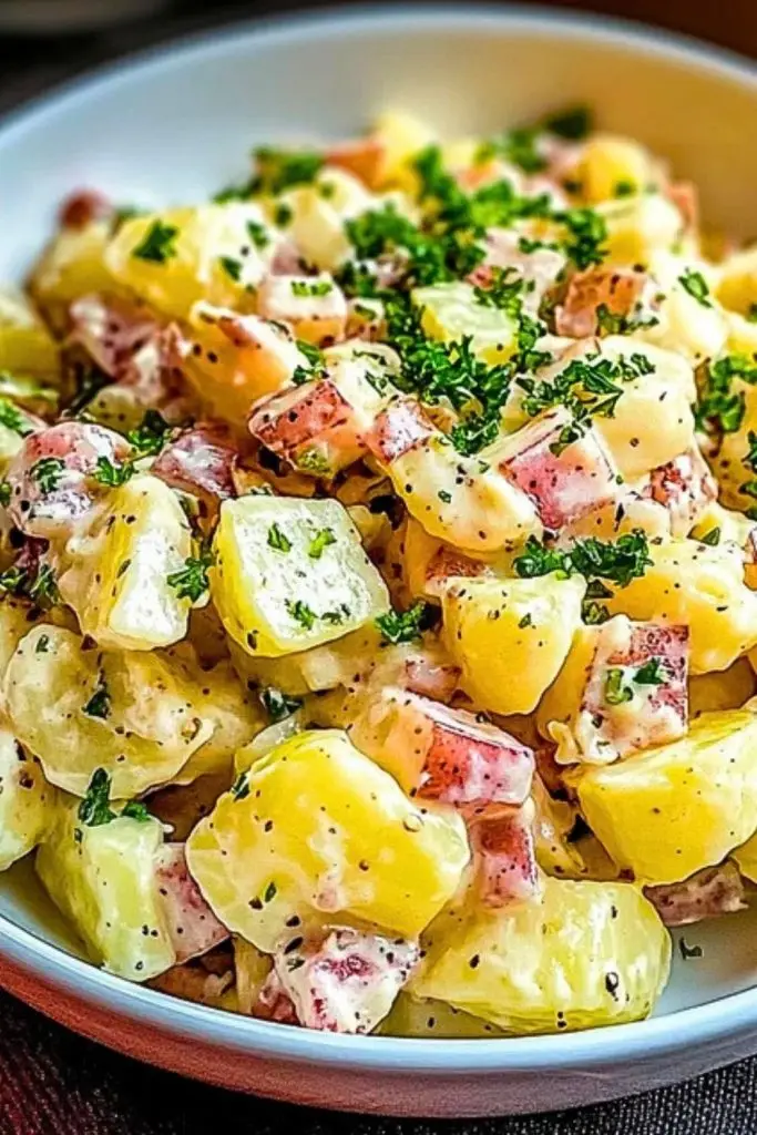 Simple and Quick German Potato Salad