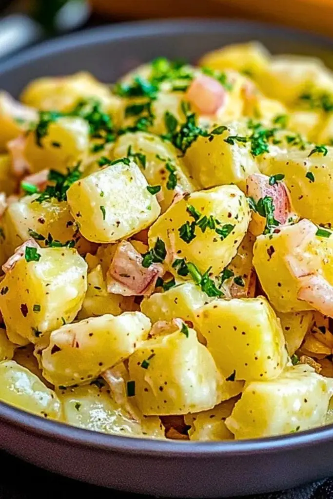 Simple and Quick German Potato Salad