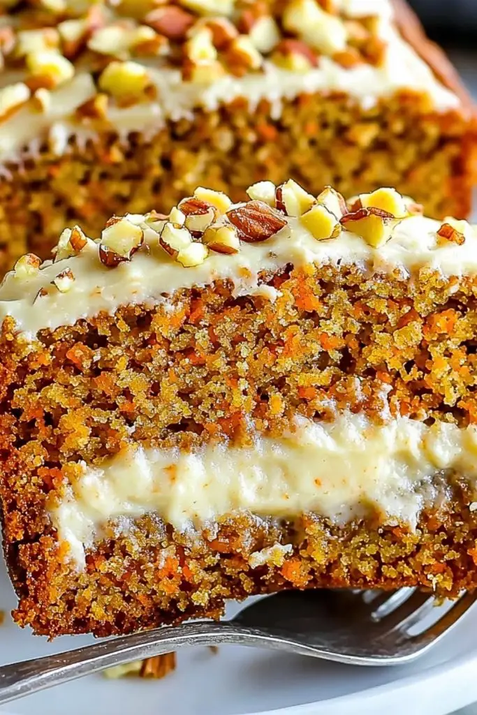 Carrot Cake Loaf with Filling Carrot Cake Loaf with Filling