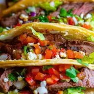 Flank Steak Tacos
