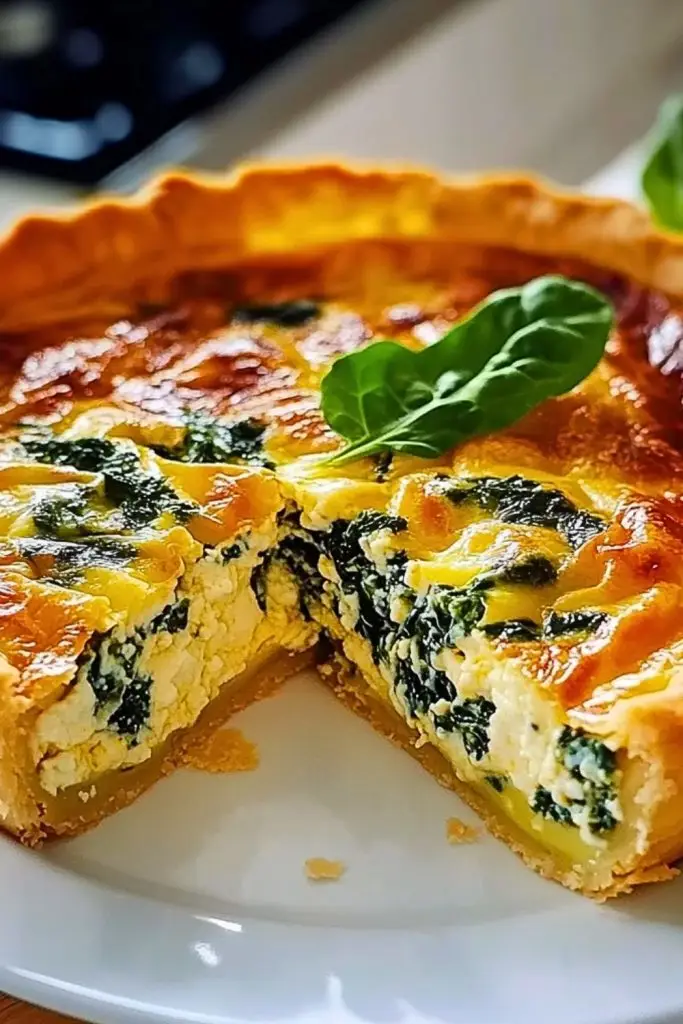The Ultimate Ricotta Spinach Quiche The Ultimate Ricotta Spinach Quiche