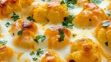 Buffalo Chicken Cauliflower Bake