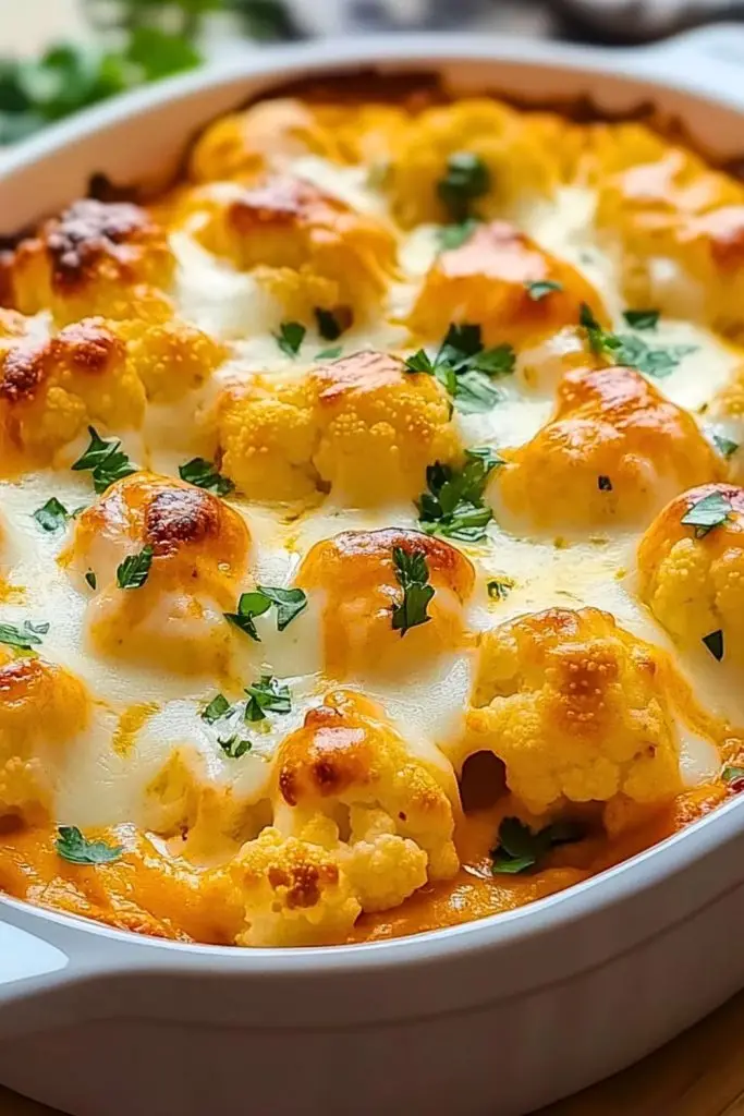 Buffalo Chicken Cauliflower Bake Buffalo Chicken Cauliflower Bake