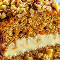 Carrot Cake Loaf with Filling