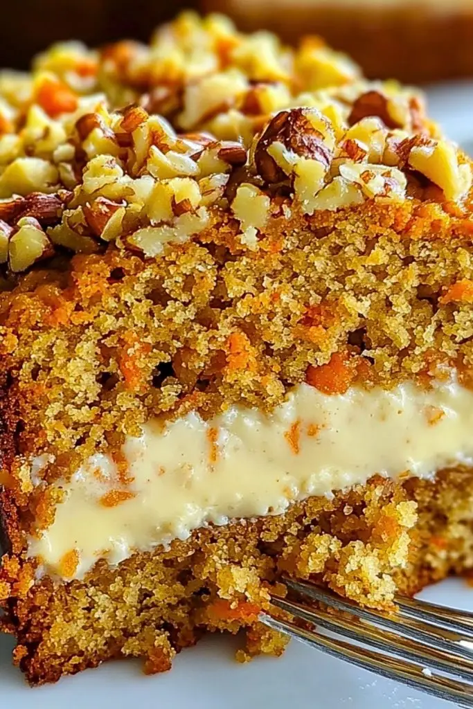 Carrot Cake Loaf with Filling Carrot Cake Loaf with Filling