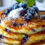 Blueberry Ricotta Pancakes Blueberry Ricotta Pancakes