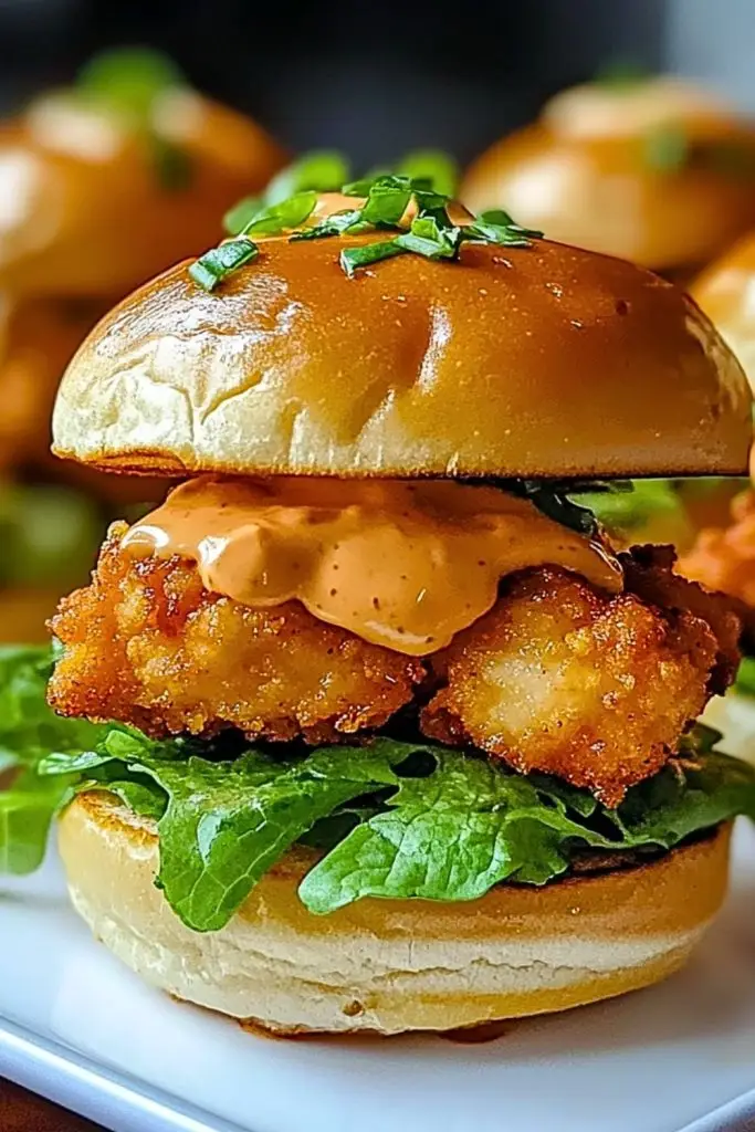 Easy Bang Bang Chicken Sliders Easy Bang Bang Chicken Sliders