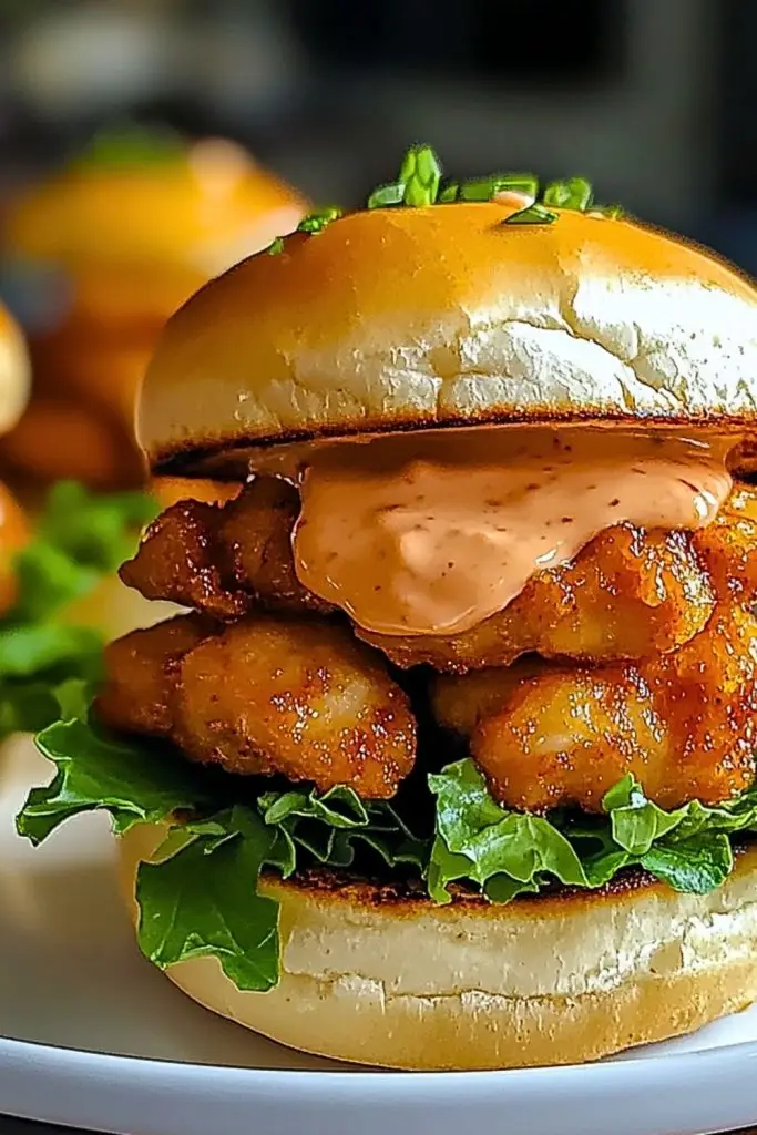 Easy Bang Bang Chicken Sliders Easy Bang Bang Chicken Sliders