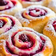 Sweet Rolls with Berry Twist