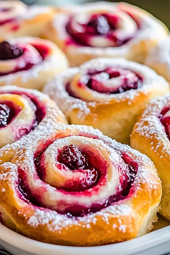 Sweet Rolls with Berry Twist Sweet Rolls with Berry Twist