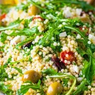 Couscous Arugula Salad
