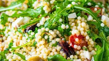 Couscous Arugula Salad