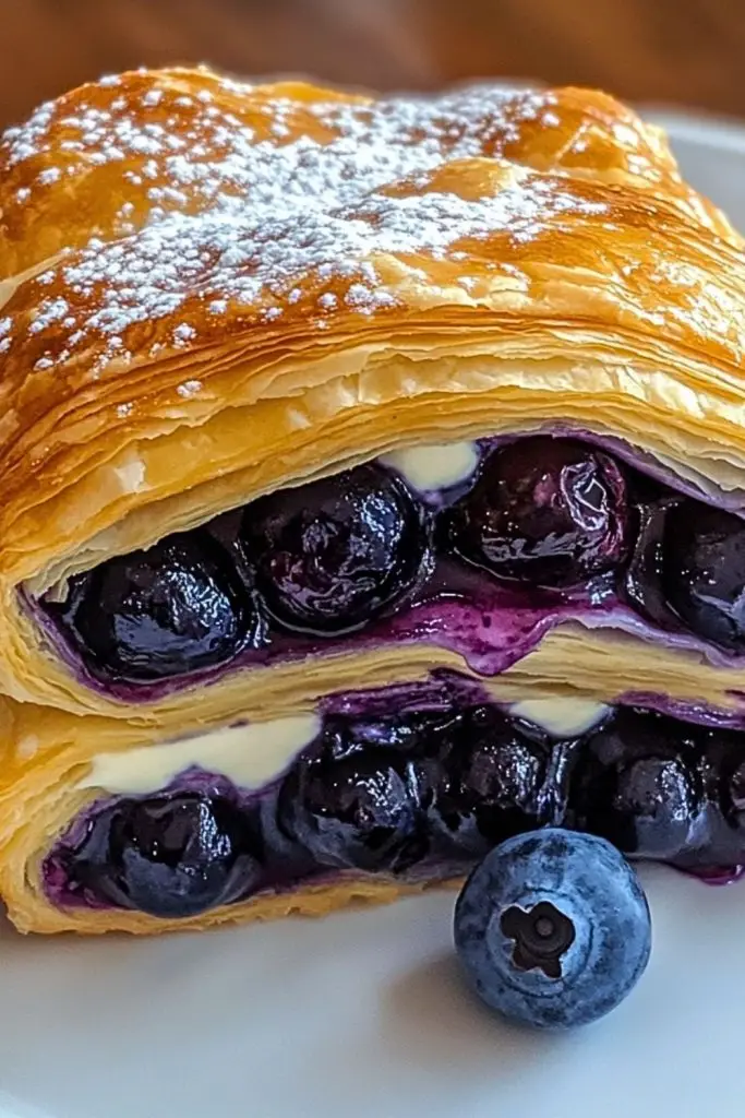 Blueberry Cream Cheese Puff Pastry Blueberry Cream Cheese Puff Pastry