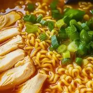 Homemade Chicken Ramen Soup