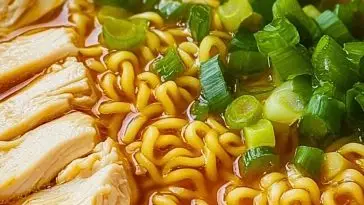 Homemade Chicken Ramen Soup
