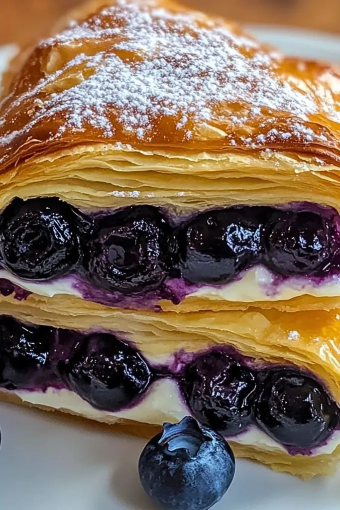 Blueberry Cream Cheese Puff Pastry Blueberry Cream Cheese Puff Pastry
