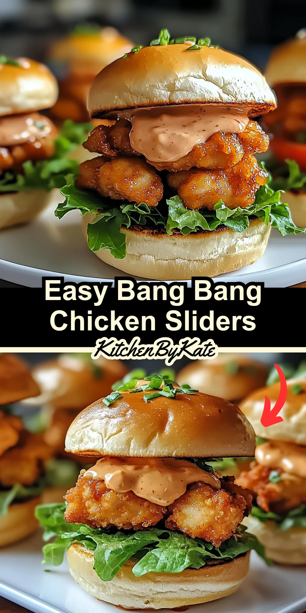 Easy Bang Bang Chicken Sliders Easy Bang Bang Chicken Sliders