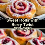 Sweet Rolls with Berry Twist