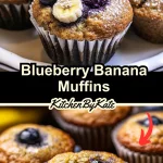 Blueberry Banana Muffins