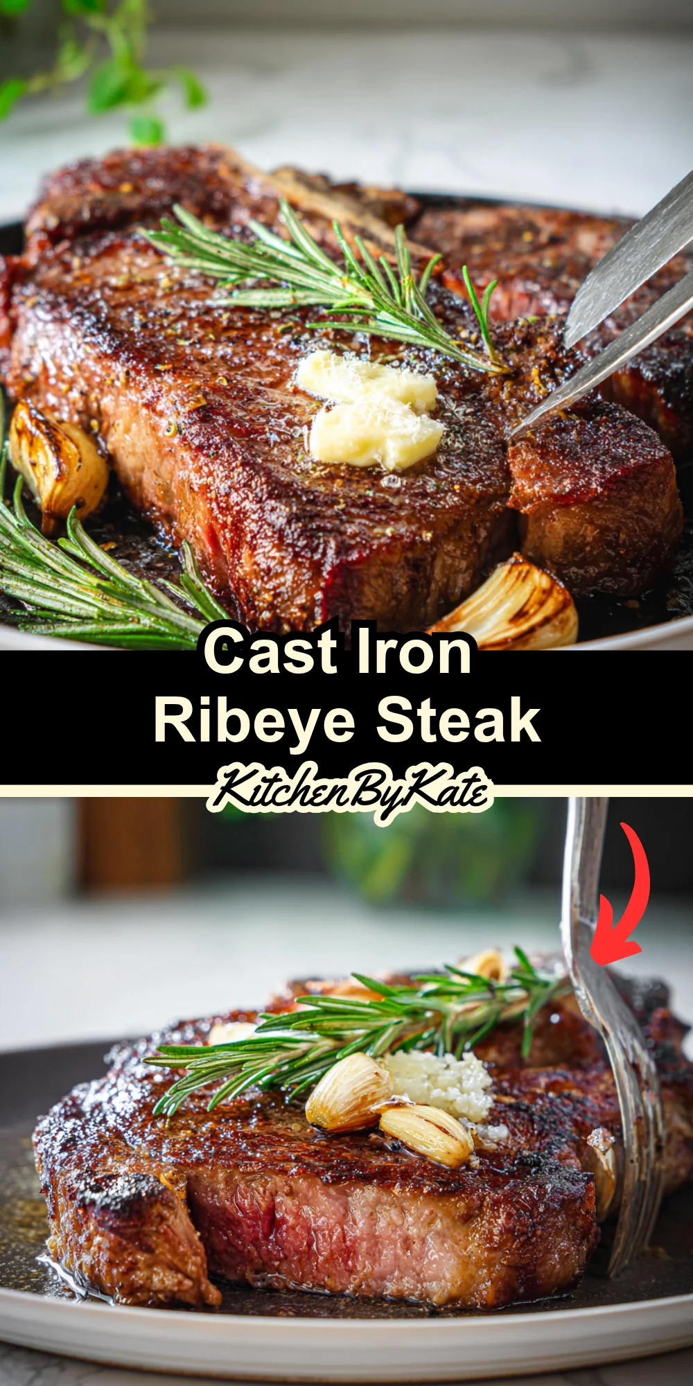 Cast Iron Ribeye Steak Cast Iron Ribeye Steak