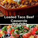 Loaded Taco Beef Casserole